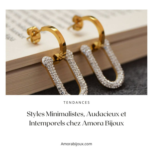 Quels sont les boucles d'oreilles tendances en 2025 ? - Amora Bijoux