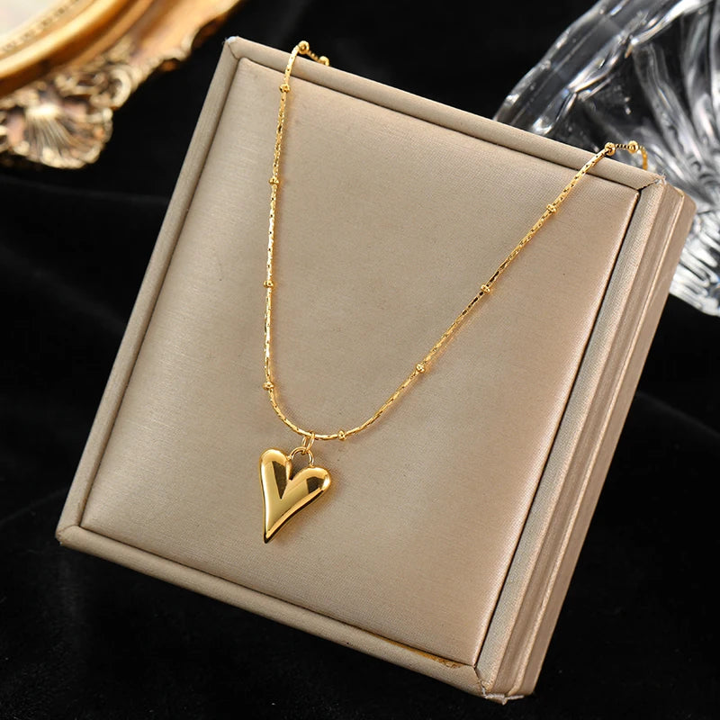 Collier Acier Inoxydable Éclat Sacré| Amora Bijoux