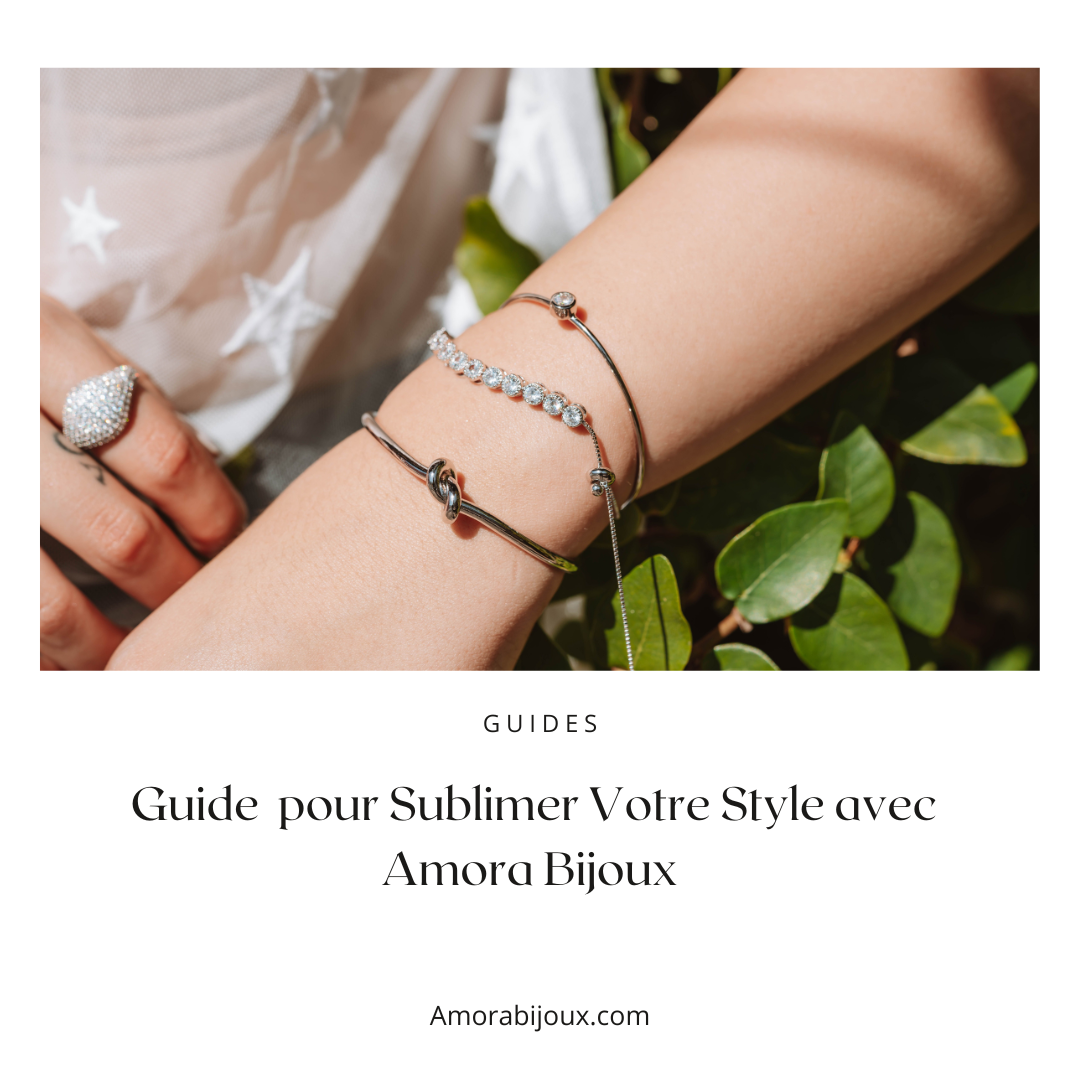 "Layering de Bracelets : Guide pour Sublimer Votre Style avec Amora Bijoux"