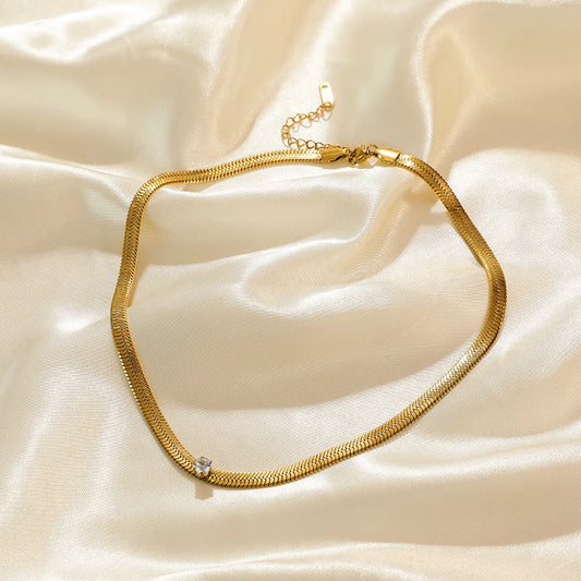Collier Acier Inoxydable  AstroLune | Amora Bijoux 2