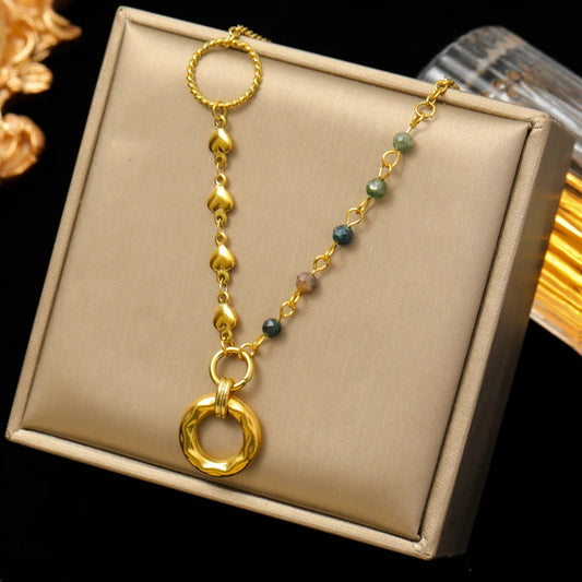 Collier Acier Inoxydable  Âme Vagabonde| Amora Bijoux