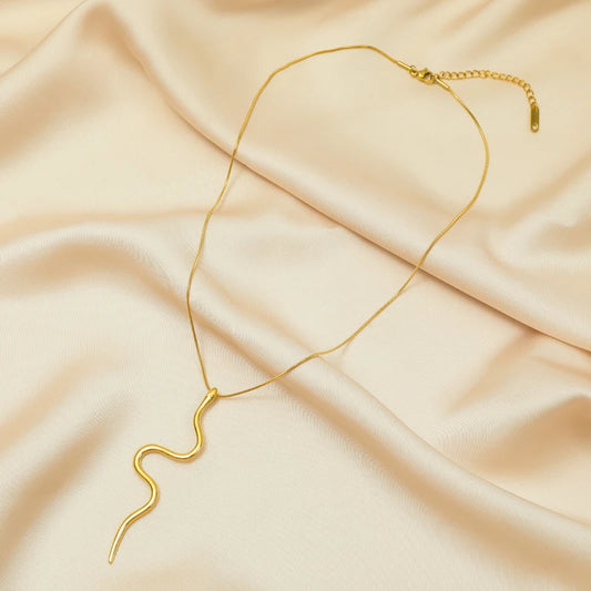 Collier Acier Inoxydable  Ophidia | Amora Bijoux 2