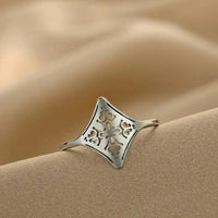 Bague en acier inoxydable avec gravure laser