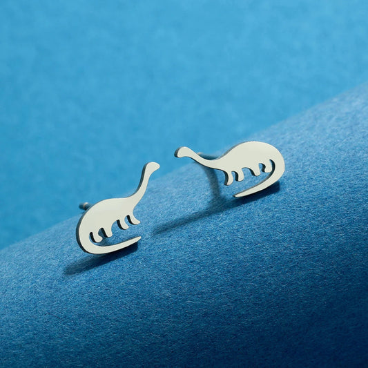 Boucle d'oreille Enfant <br> Diplodocus - Amora Bijoux