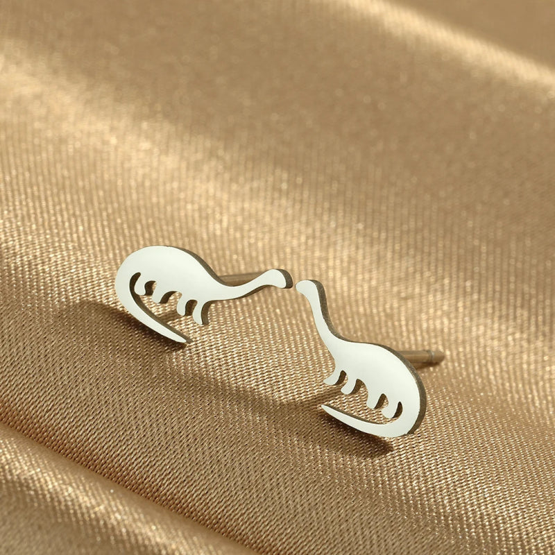 Boucle d'oreille Enfant <br> Diplodocus - Amora Bijoux