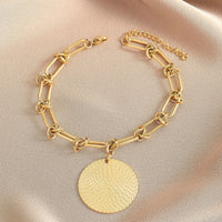 Bracelet charme en acier inoxydable