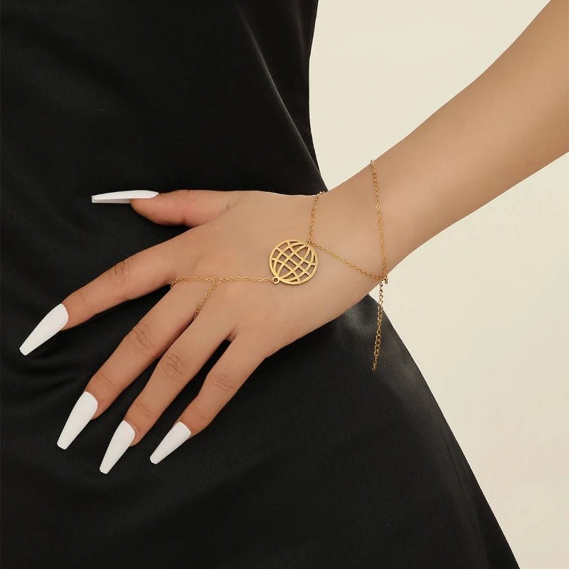 Bracelet bague <br> Planète - Amora Bijoux
