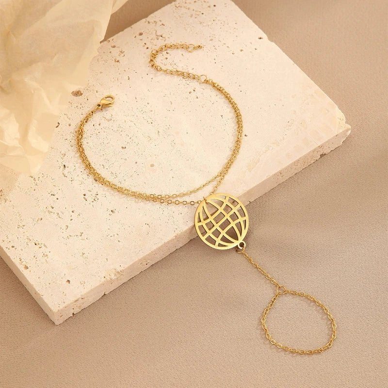 Bracelet bague <br> Planète - Amora Bijoux